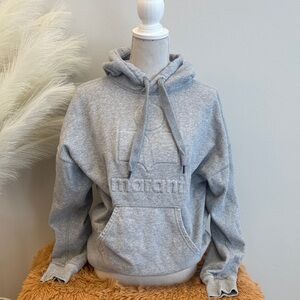 Isabel Marant Gray Hoodie Sweater